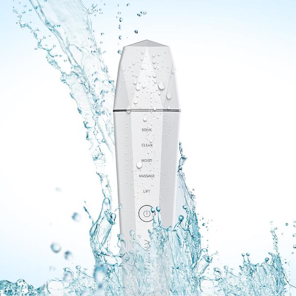 Problematic skin - Clean your face skin with Ultrasonic Skin Scrubber.