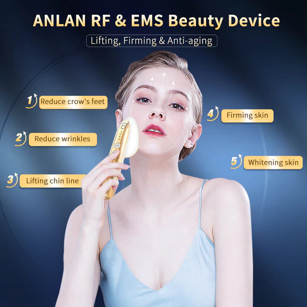 Home RF and EMS facial body lifting device.