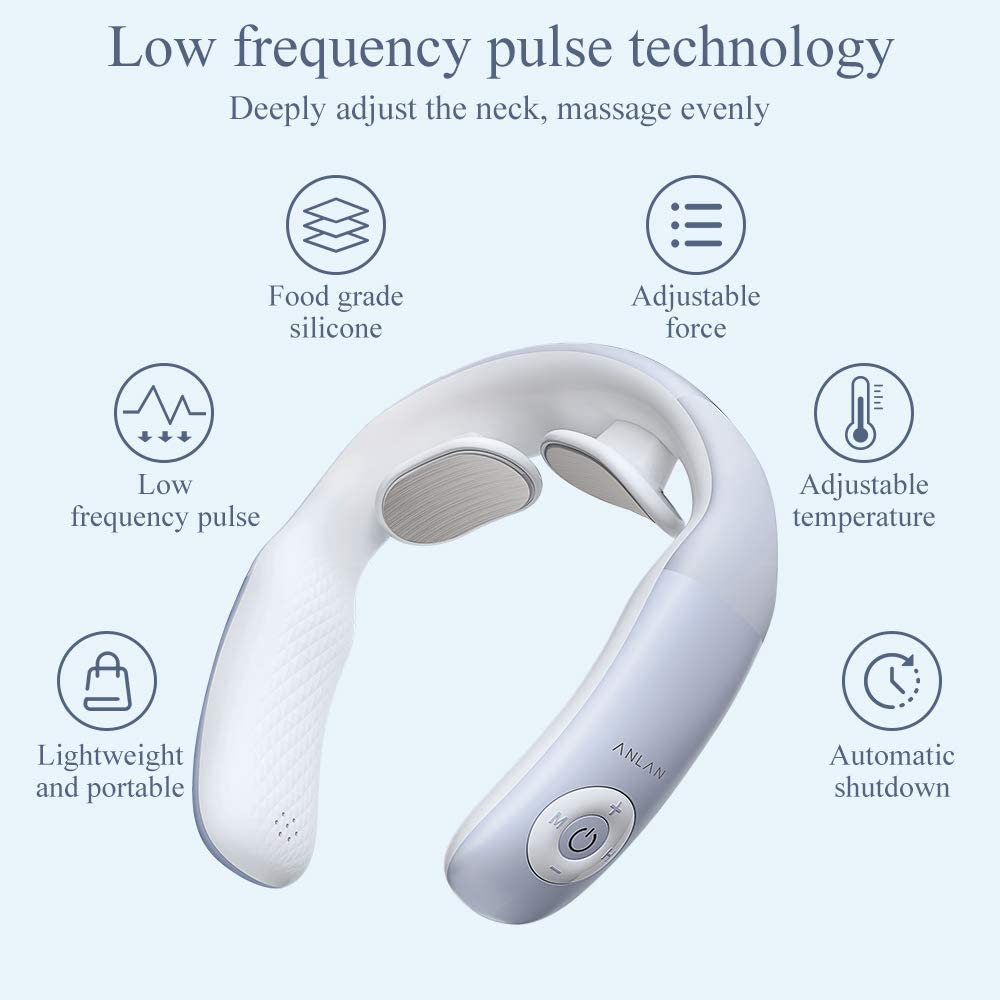 Excellent neck massager with various technological options.